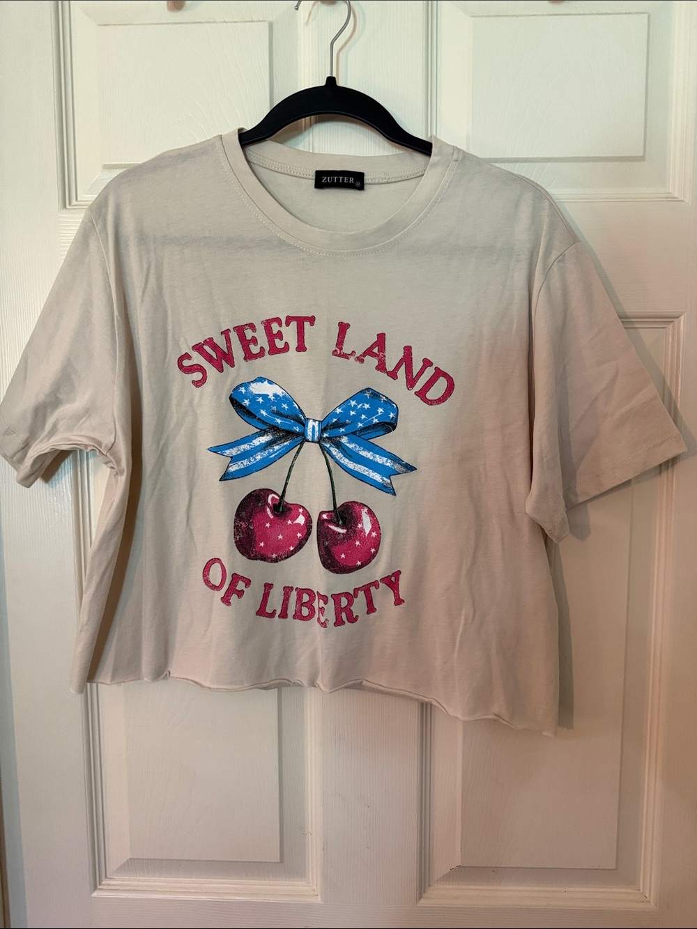 Zutter Oat Graphic Tee - Sweet Land of Liberty